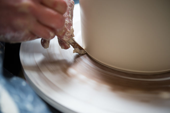 Tanya Gomez in her studio 2016